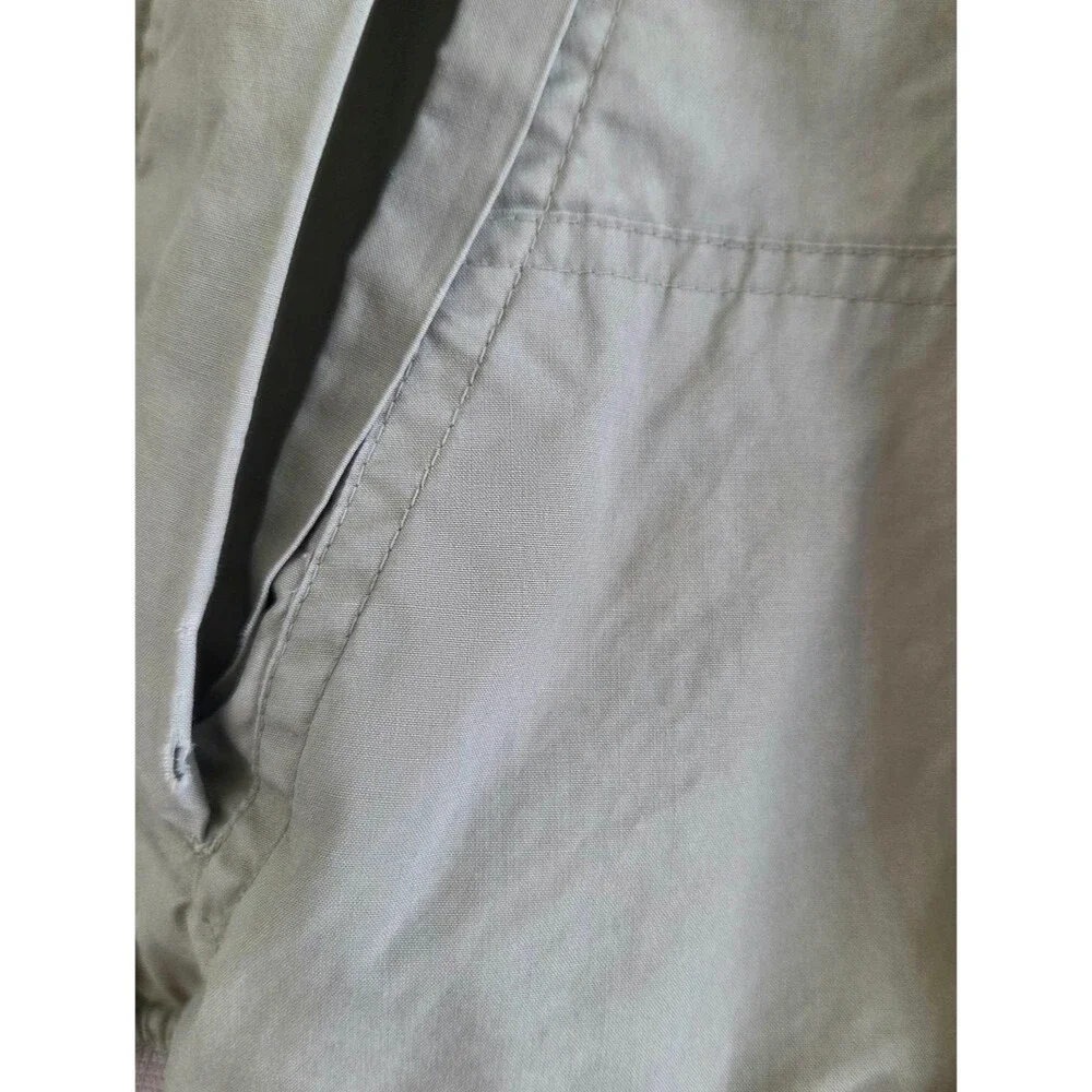 Vintage Duck Head Bomber Jacket Quilt Lining Zip Out Hood Outdoor L Neutral 90s